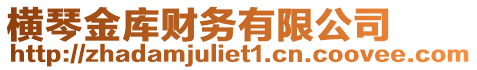 橫琴金庫財務有限公司