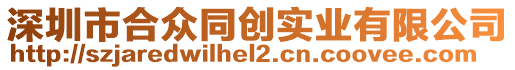 深圳市合眾同創(chuàng)實(shí)業(yè)有限公司