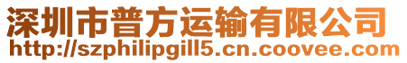 深圳市普方運輸有限公司