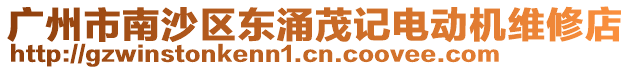 廣州市南沙區(qū)東涌茂記電動(dòng)機(jī)維修店