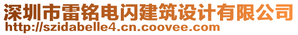 深圳市雷銘電閃建筑設計有限公司