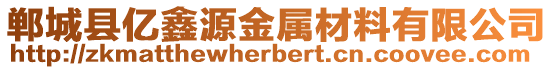 鄲城縣億鑫源金屬材料有限公司