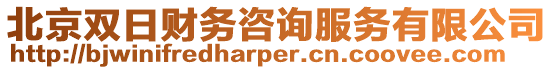 北京雙日財務咨詢服務有限公司