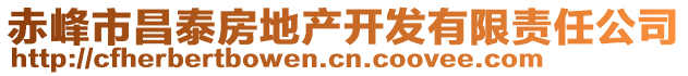 赤峰市昌泰房地產(chǎn)開發(fā)有限責(zé)任公司