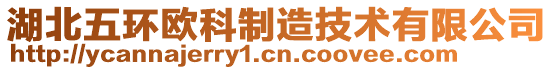 湖北五環(huán)歐科制造技術(shù)有限公司