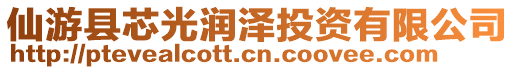仙游縣芯光潤澤投資有限公司