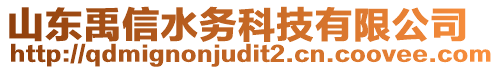 山東禹信水務科技有限公司