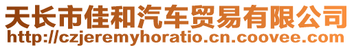 天長市佳和汽車貿易有限公司