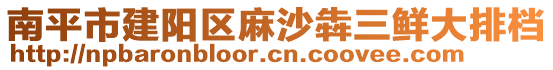 南平市建阳区麻沙犇三鲜大排档