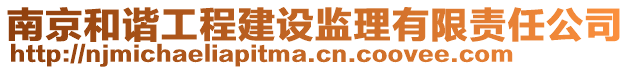 南京和諧工程建設(shè)監(jiān)理有限責(zé)任公司