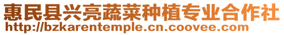 惠民縣興亮蔬菜種植專業合作社