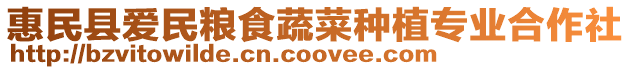 惠民縣愛民糧食蔬菜種植專業合作社