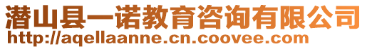 潛山縣一諾教育咨詢有限公司