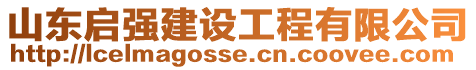 山東啟強建設工程有限公司