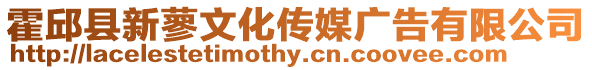 霍邱縣新蓼文化傳媒廣告有限公司