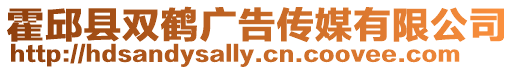 霍邱縣雙鶴廣告?zhèn)髅接邢薰? style=