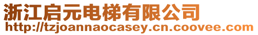浙江啟元電梯有限公司