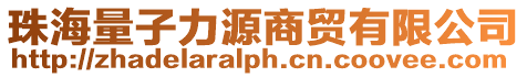 珠海量子力源商貿有限公司
