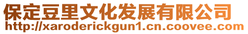 保定豆里文化發(fā)展有限公司