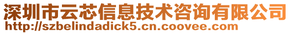 深圳市云芯信息技術(shù)咨詢(xún)有限公司