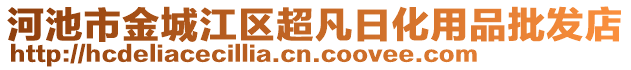 河池市金城江區(qū)超凡日化用品批發(fā)店