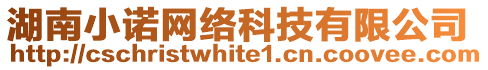 湖南小諾網(wǎng)絡(luò)科技有限公司