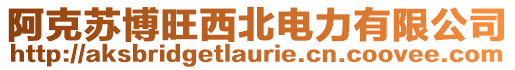 阿克蘇博旺西北電力有限公司