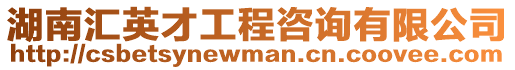 湖南匯英才工程咨詢有限公司