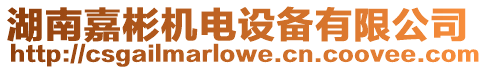 湖南嘉彬機(jī)電設(shè)備有限公司