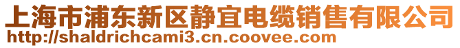 上海市浦東新區靜宜電纜銷售有限公司