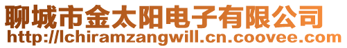 聊城市金太陽電子有限公司