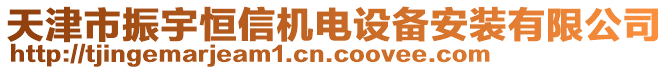 天津市振宇恒信機(jī)電設(shè)備安裝有限公司