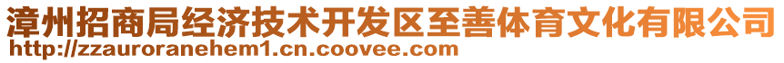 漳州招商局经济技术开发区至善体育文化有限公司