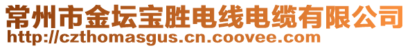 常州市金壇寶勝電線電纜有限公司