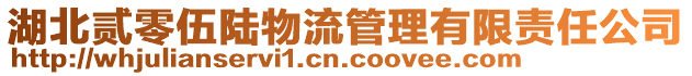 湖北貳零伍陸物流管理有限責(zé)任公司
