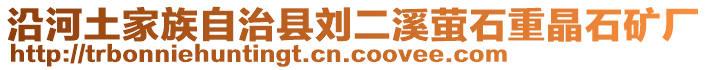 沿河土家族自治縣劉二溪螢石重晶石礦廠