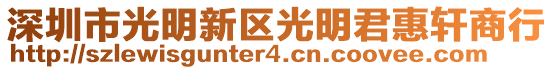 深圳市光明新區(qū)光明君惠軒商行