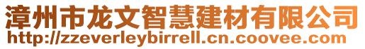 漳州市龍文智慧建材有限公司