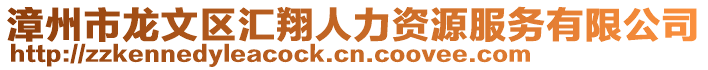 漳州市龍文區(qū)匯翔人力資源服務有限公司