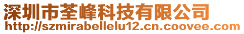 深圳市荃峰科技有限公司