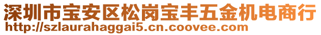 深圳市寶安區(qū)松崗寶豐五金機電商行