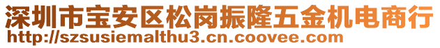 深圳市寶安區松崗振隆五金機電商行