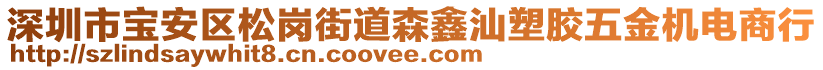 深圳市寶安區(qū)松崗街道森鑫汕塑膠五金機電商行