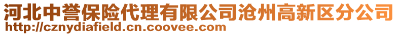 河北中譽(yù)保險(xiǎn)代理有限公司滄州高新區(qū)分公司