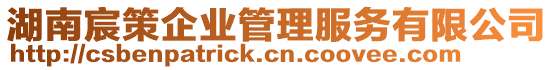 湖南宸策企業管理服務有限公司