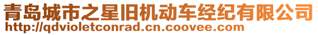 青島城市之星舊機(jī)動(dòng)車經(jīng)紀(jì)有限公司