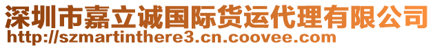 深圳市嘉立誠國際貨運代理有限公司