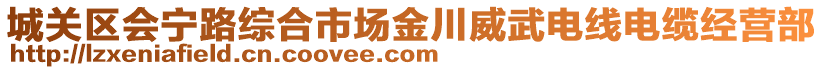 城關區會寧路綜合市場金川威武電線電纜經營部