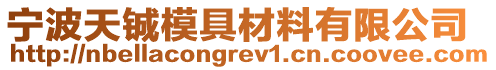 寧波天鋮模具材料有限公司