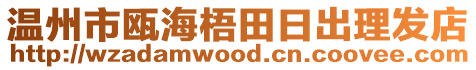 溫州市甌海梧田日出理發店